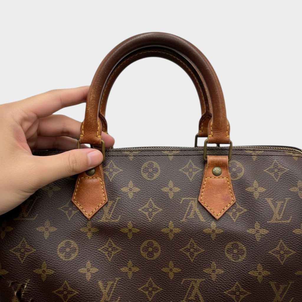 Louis Vuitton Monogram Mini Boston Handbag
