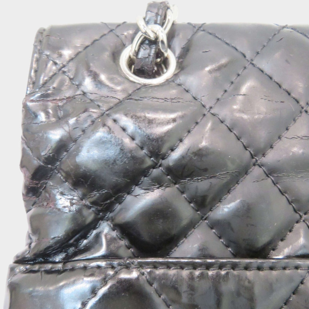 Chanel Large Matelasse A49272 Enamel Shoulder Bag for Women