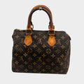 LOUIS VUITTON Speedy 25 M41528 Monogram Handbag Boston Bag Tasche