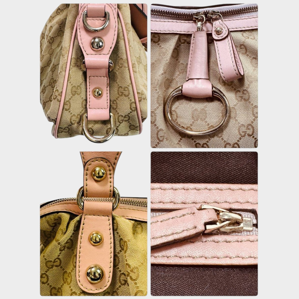 [Excellent Condition] GUCCI Sukey GG Handbag Shoulder Tasche