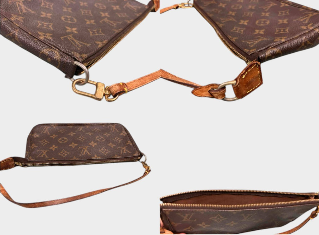 LOUIS VUITTON / Monogram Pochette Accessoires M51980 BJ0061 Bag /