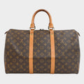 LOUIS VUITTON Keepall 45 Boston Bag M41428 Monogram Brown