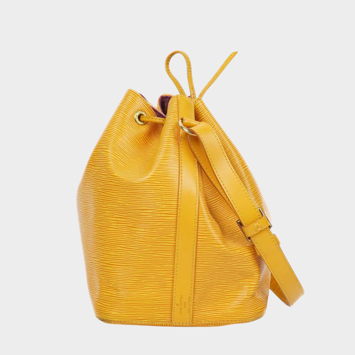LOUIS VUITTON M44109 Epi Petit Noé One Shoulder Bag, Women's, Tassili Yellow Tasche