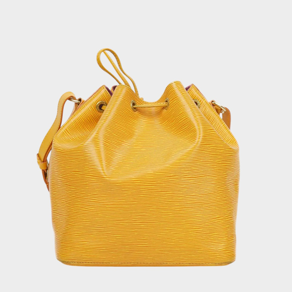 LOUIS VUITTON M44109 Epi Petit Noé One Shoulder Bag, Women's, Tassili Yellow Tasche
