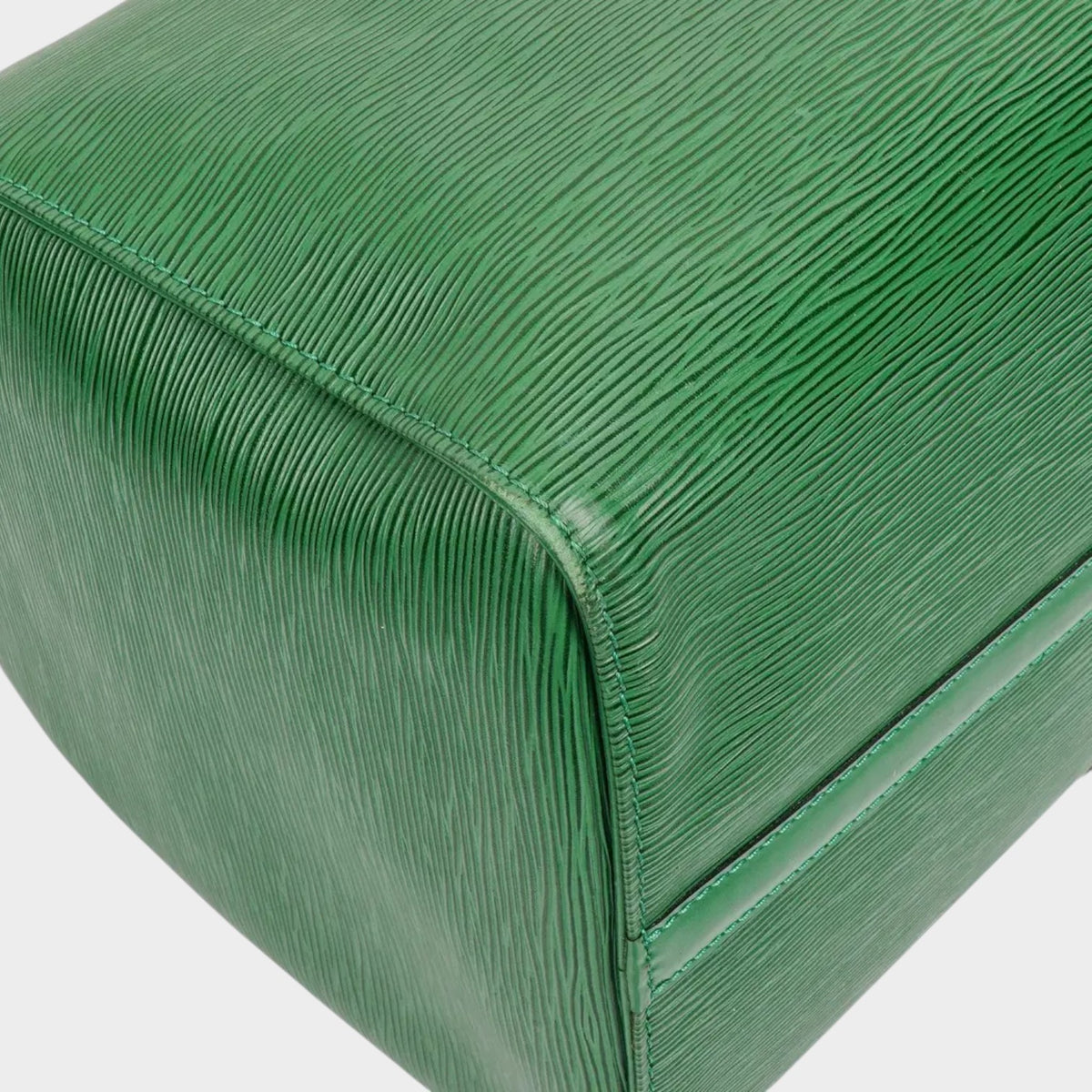 Excellent condition LOUIS VUITTON Epi Keepall 50 Green Boston Tasche