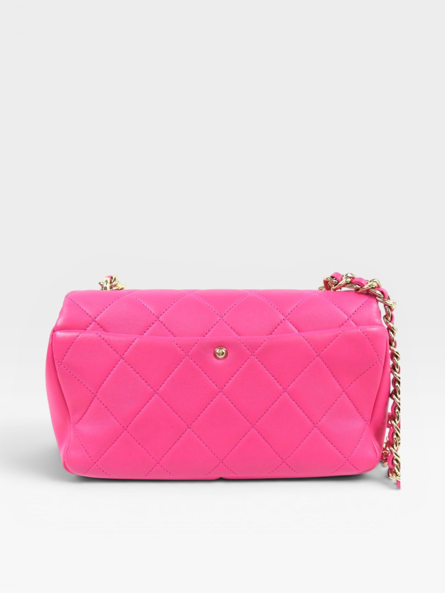 Chanel Excellent Condition Coco Mark Matelassé 2-Way Thick Chain Shoulder Bag Shoulder Bag