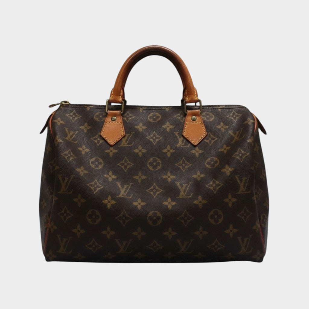 Louis Vuitton Monogram Speedy Handbag Mini Boston