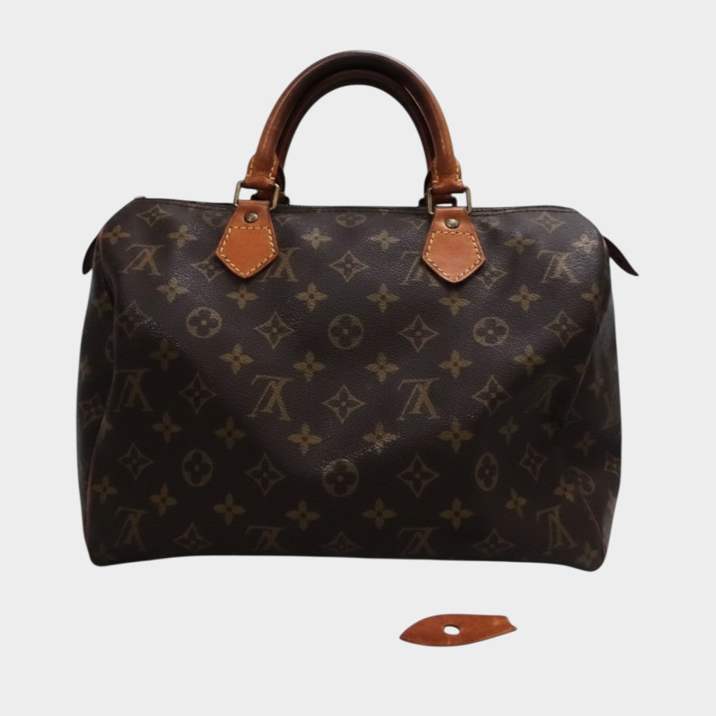 Louis Vuitton Monogram Speedy Handbag Mini Boston