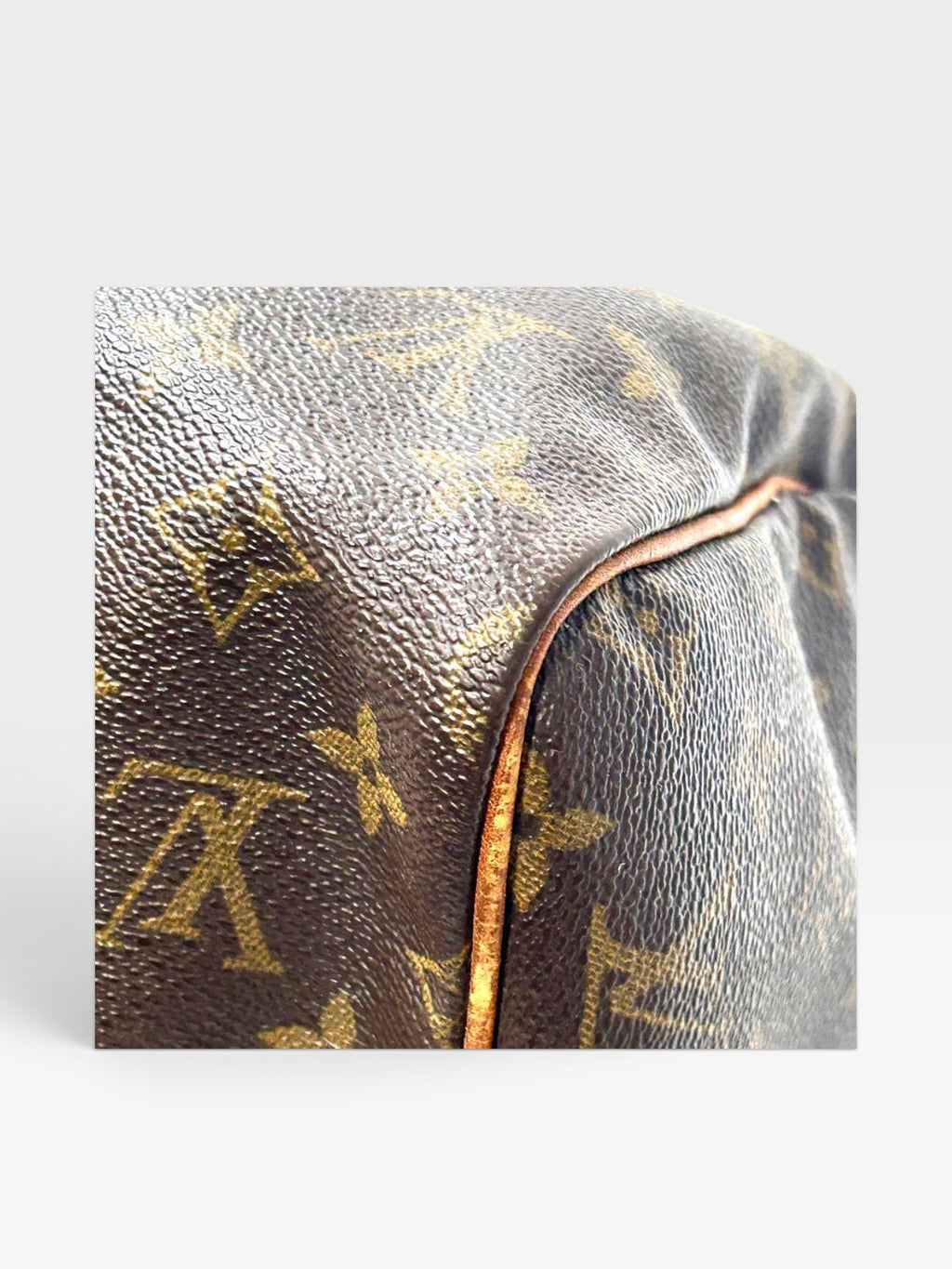 Louis Vuitton Monogram Speedy 30 Handbag Boston Bag Authentic No Padlock