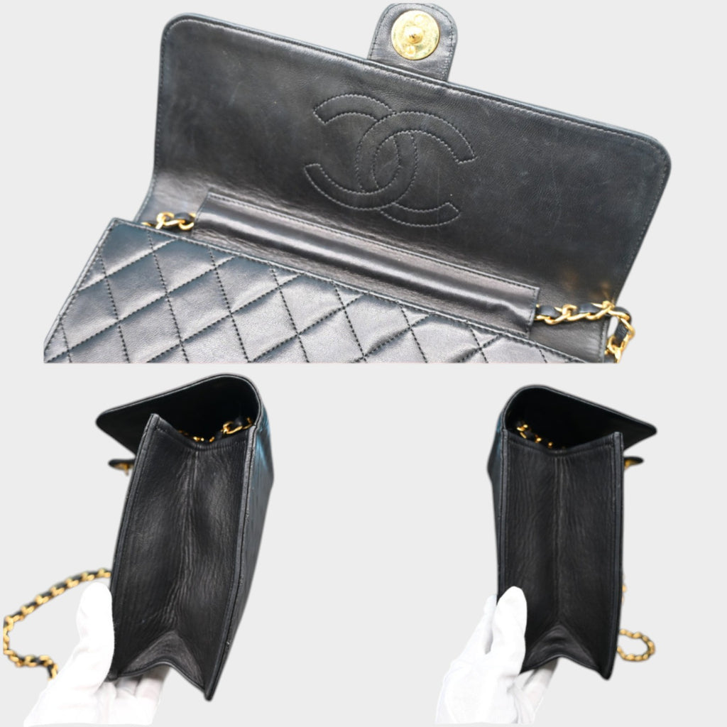 Chanel Matelassé 25 Push-Lock Chain Shoulder Bag, Tasche. Push
