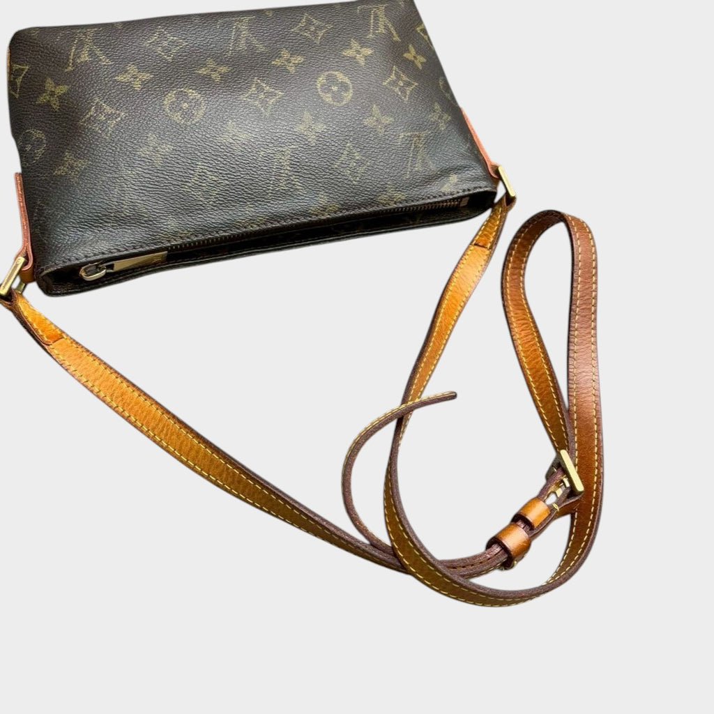 Louis Vuitton Monogram Trotter Shoulder Bag/Crossbody Bag M51240 Serial Number SL0062 Authentic