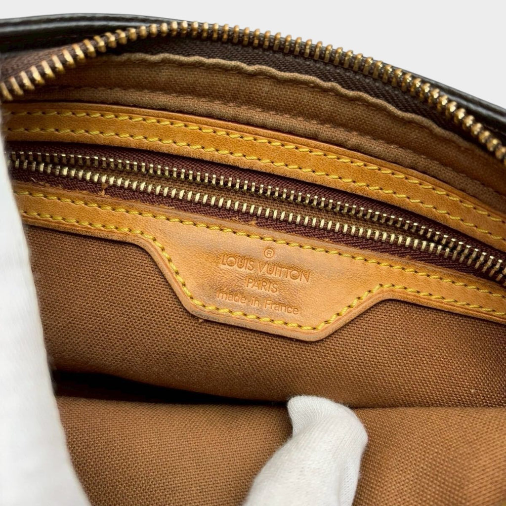 Louis Vuitton Monogram Trotter Shoulder Bag/Crossbody Bag M51240 Serial Number SL0062 Authentic