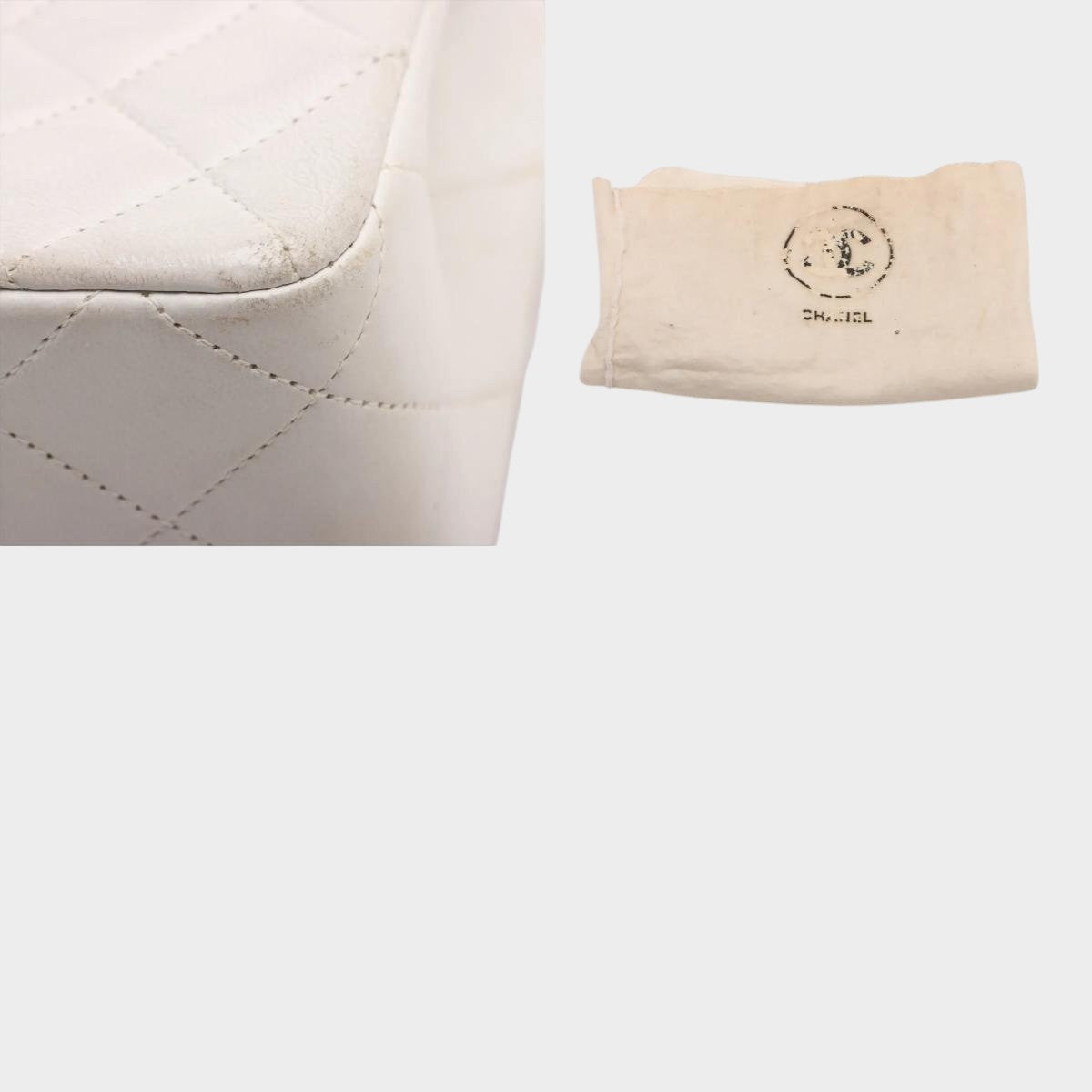 Chanel Matelassé lambskin leather chain shoulder bag, crossbody bag, genuine leather,