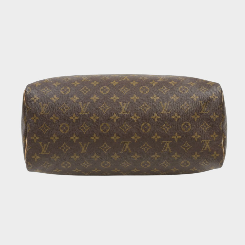 Louis Vuitton Speedy 40 Handbag, Monogram Brown Boston Bag M41522 161357