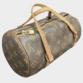 LOUIS VUITTON Monogram 843 Papillon 25 handbag. Louis Vuitton. Foldable for shipping. Zipper closure not possible.