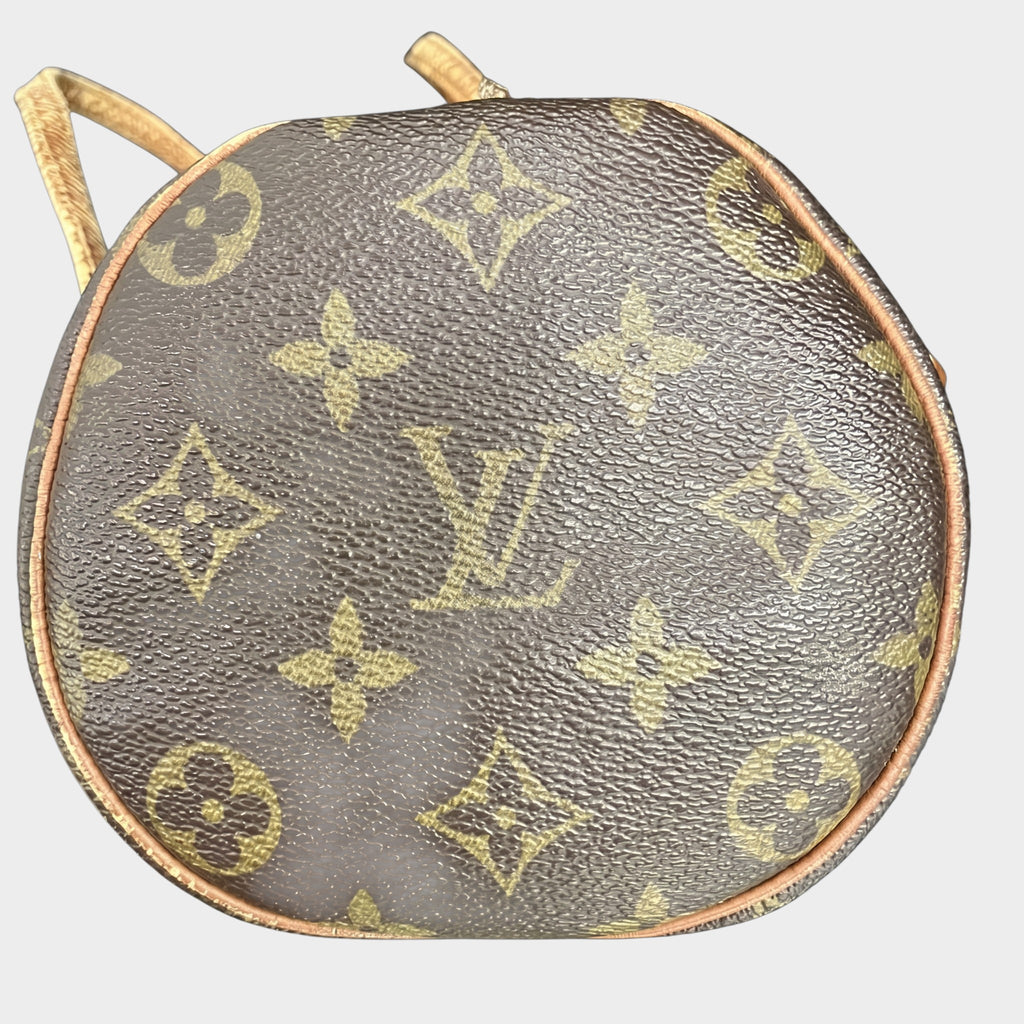 LOUIS VUITTON Monogram 843 Papillon 25 handbag. Louis Vuitton. Foldable for shipping. Zipper closure not possible.