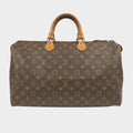 Louis Vuitton M41522 Speedy 40 Handbag Monogram Brown 160846