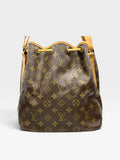 [Excellent Condition] LOUIS VUITTON Petit Noé Monogram Shoulder Bag, Handbag, Tote Bag
