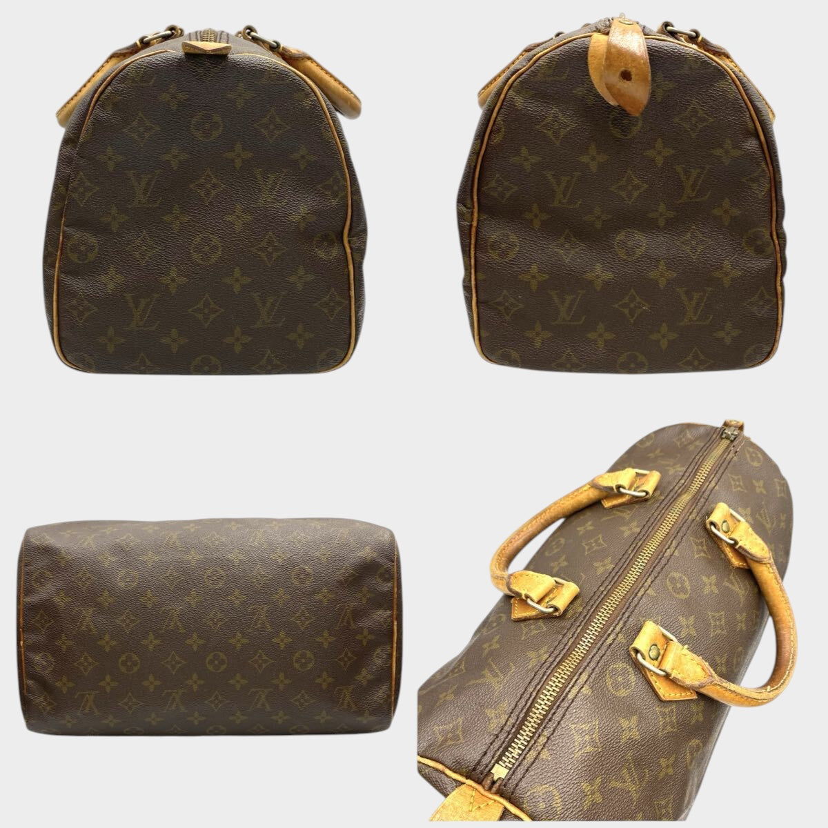 [Excellent Condition] LOUIS VUITTON Monogram Speedy 35 Handbag Mini Boston Bag, Older Mode