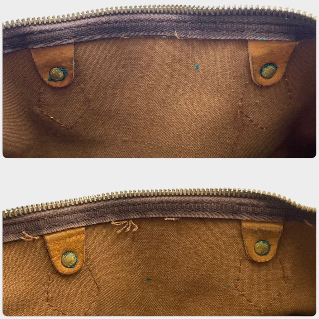 [Excellent Condition] LOUIS VUITTON Monogram Speedy 35 Handbag Mini Boston Bag, Older Mode