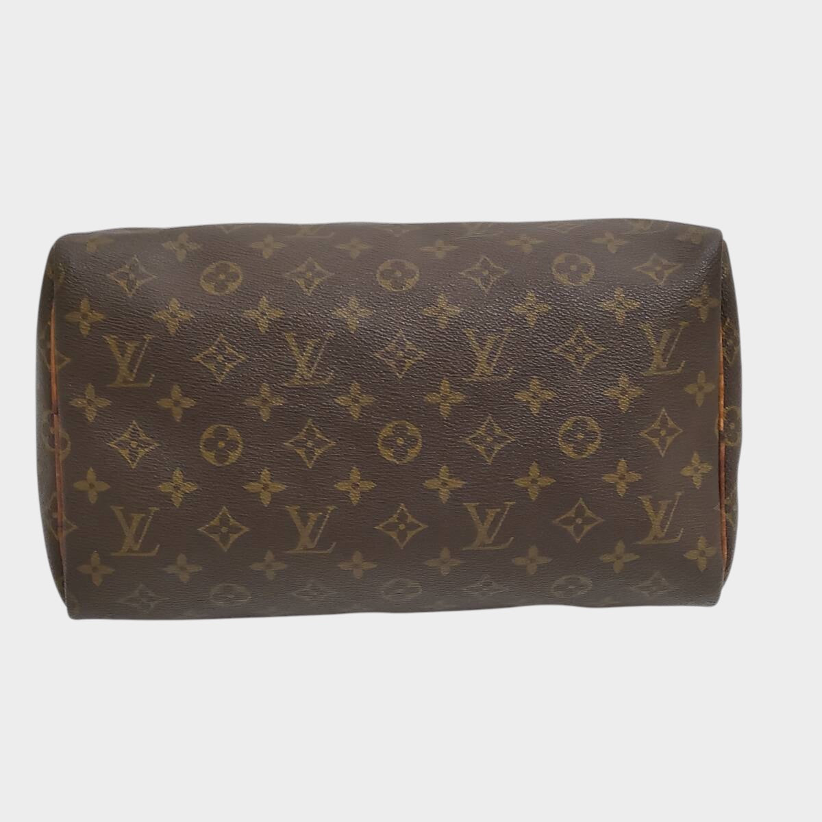 LOUIS VUITTON Speedy 30 Mini Boston Bag Handbag Monogram 1970s Vintage with Padlock and Key