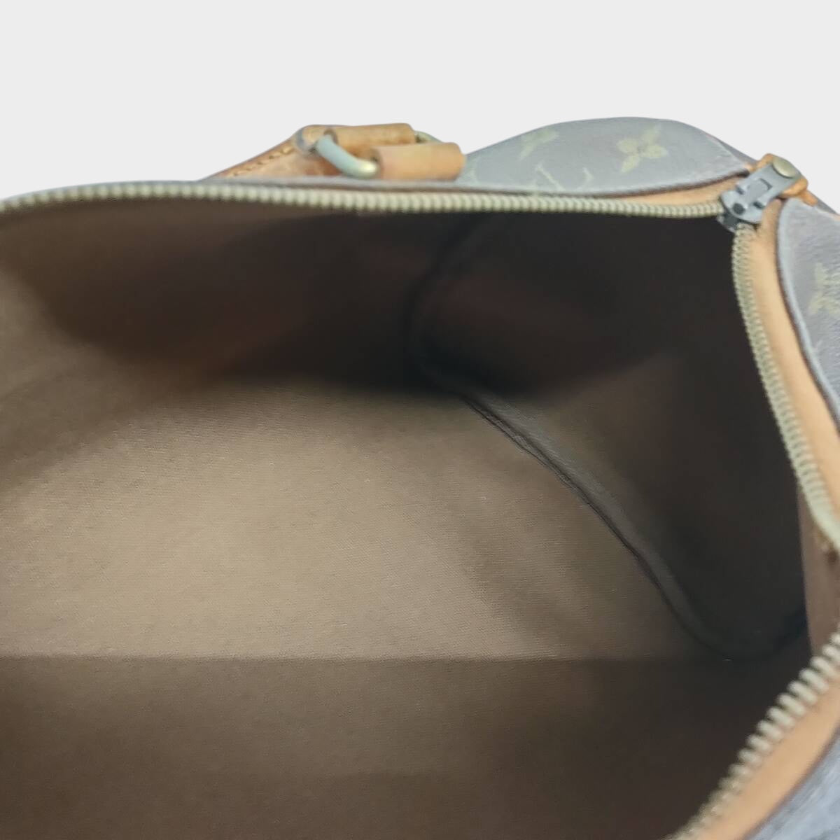LOUIS VUITTON Speedy 30 Mini Boston Bag Handbag Monogram 1970s Vintage with Padlock and Key