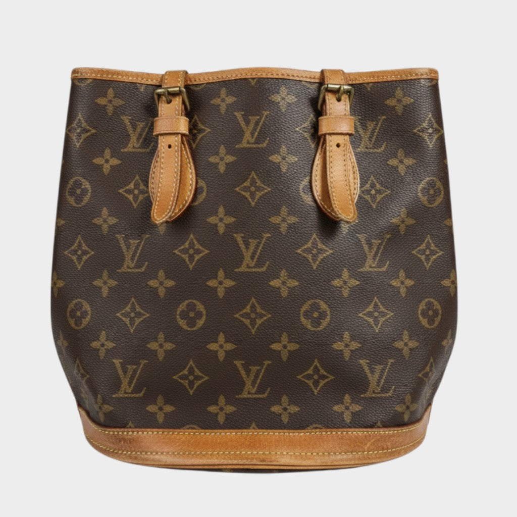 Monogram Louis Vuitton Bucket PM Tote Bag M42238 Shoulder Bag (Vuitton Bucket)