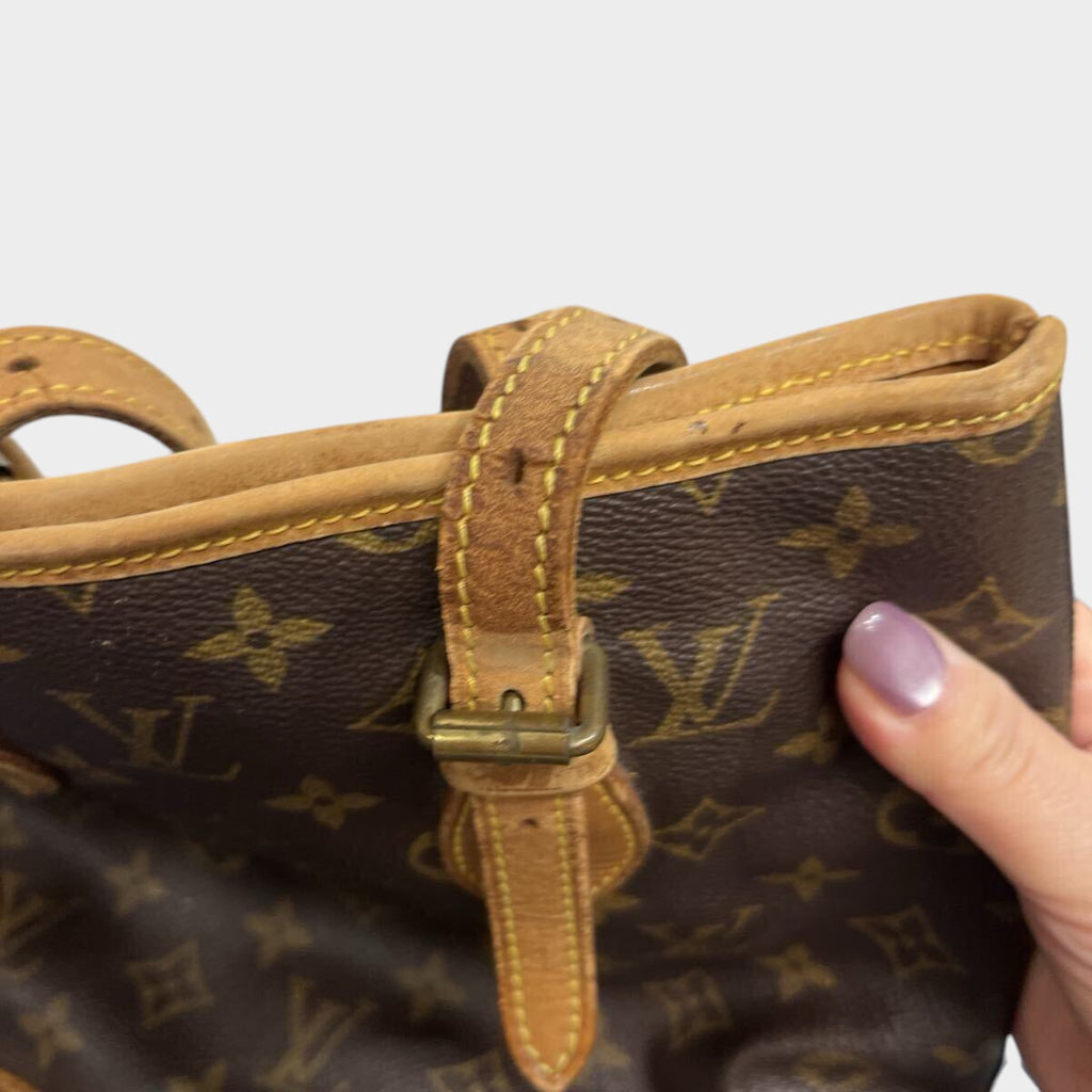 Monogram Louis Vuitton Bucket PM Tote Bag M42238 Shoulder Bag (Vuitton Bucket)