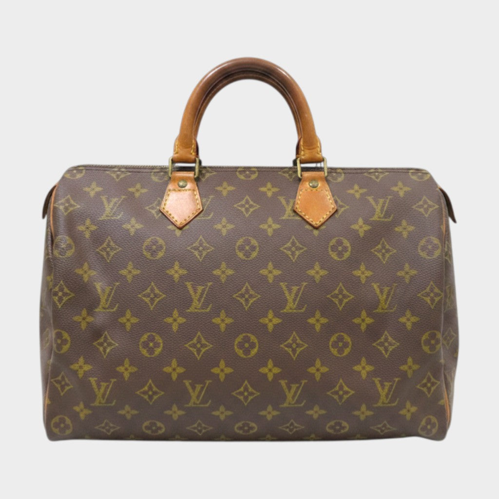 Louis Vuitton Monogram Speedy 35 M41524 Bag, Handbag,