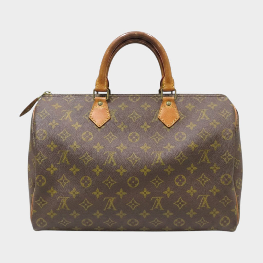 Louis Vuitton Monogram Speedy 35 M41524 Bag, Handbag,