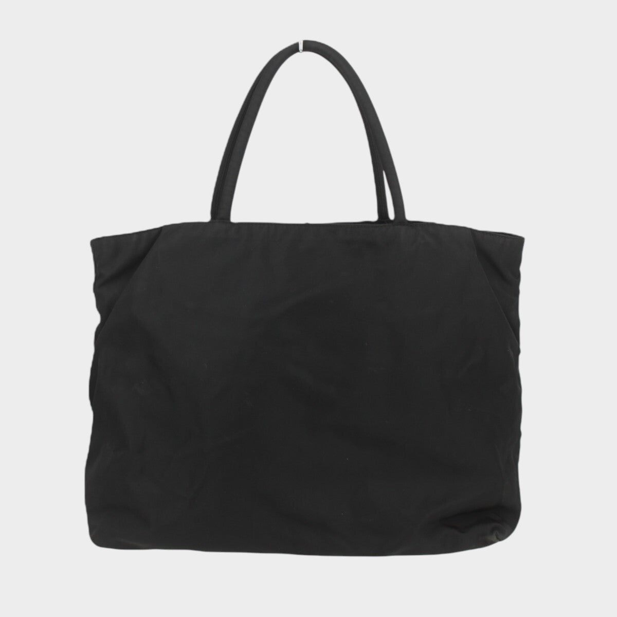 Prada Handbag Mini Bag Black Triangle Logo Plate Nylon