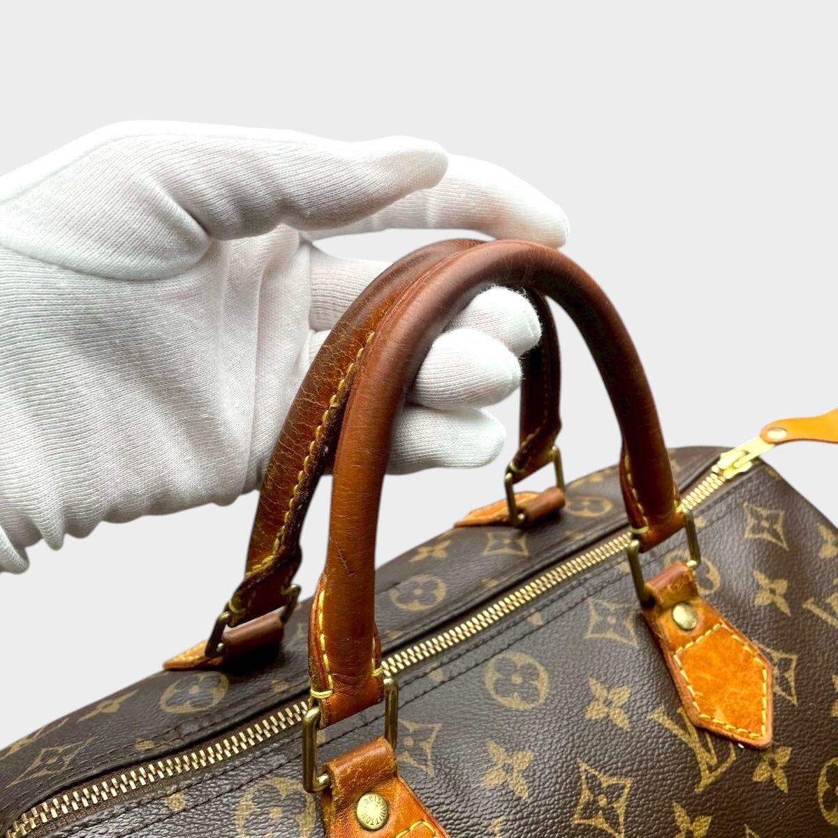 LOUIS VUITTON Monogram Speedy 30 M41526 Handbag Serial TH1087