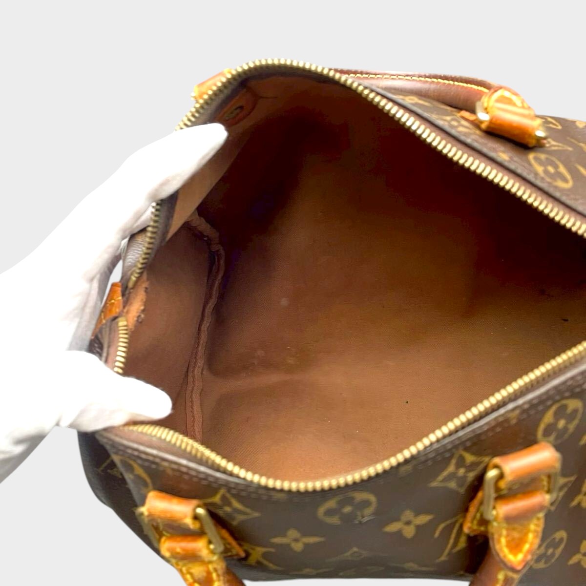 LOUIS VUITTON Monogram Speedy 30 M41526 Handbag Serial TH1087