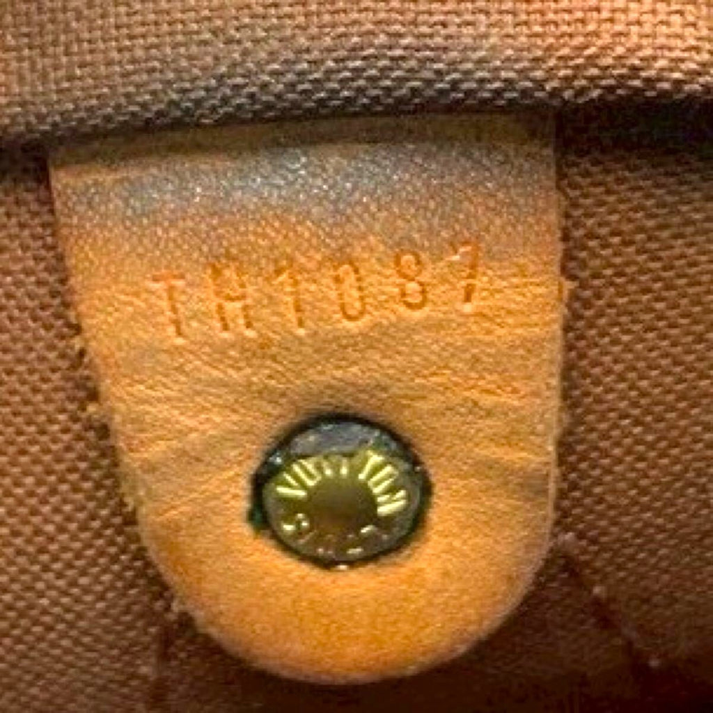 LOUIS VUITTON Monogram Speedy 30 M41526 Handbag Serial TH1087