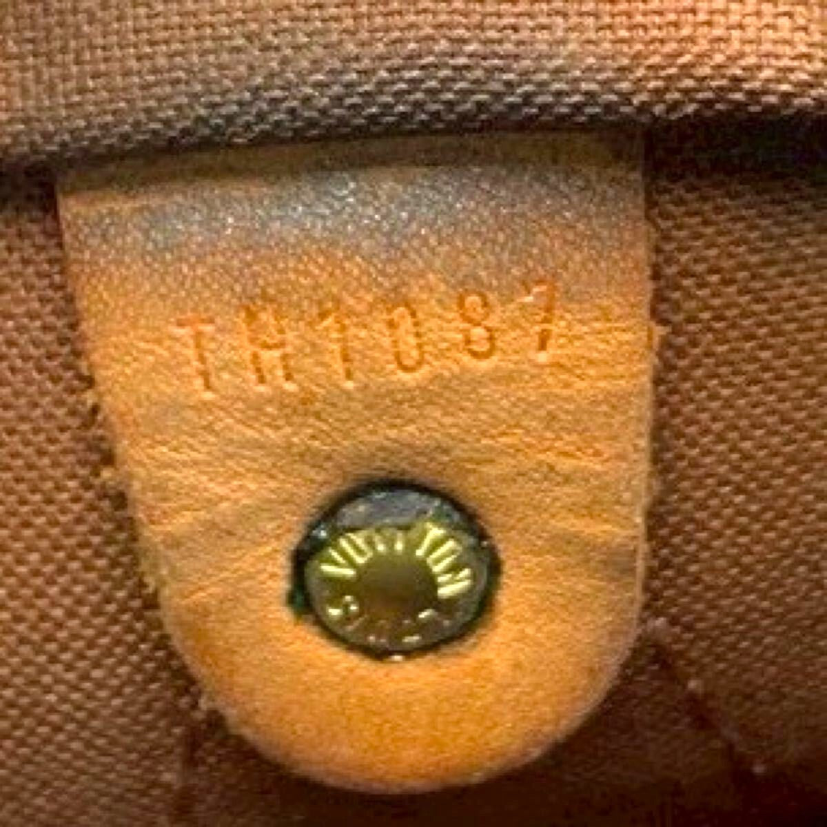 LOUIS VUITTON Monogram Speedy 30 M41526 Handbag Serial TH1087