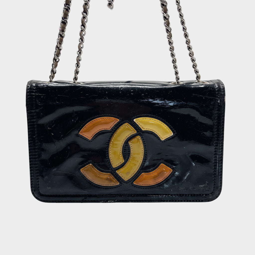 CHANEL Lipstick Coco Mark Enamel Double Chain Tasche Bag, Serie