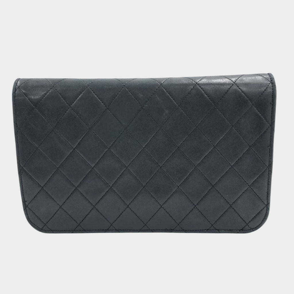 [Excellent condition] CHANEL Matelassé Chain Shoulder Bag, Black Tasche