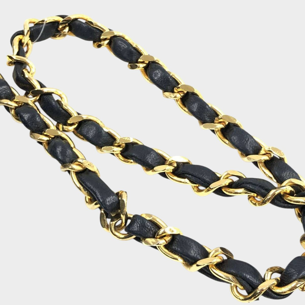 [Excellent condition] CHANEL Matelassé Chain Shoulder Bag, Black Tasche