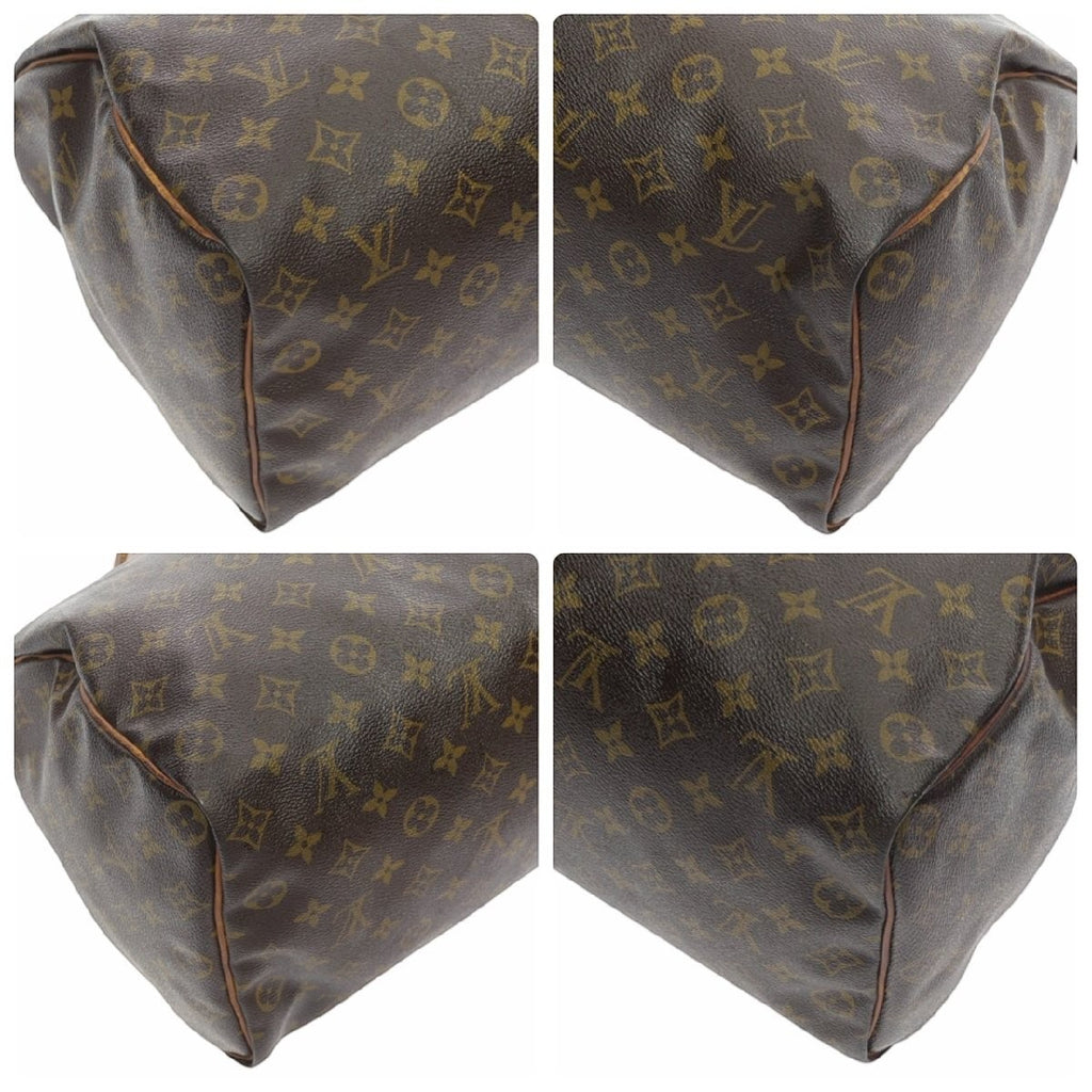 LOUIS VUITTON Speedy 35 M41524 MB1911 Monogram Tasche Bag Brown