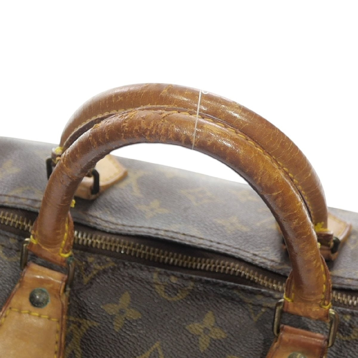 LOUIS VUITTON Speedy 35 M41524 MB1911 Monogram Tasche Bag Brown