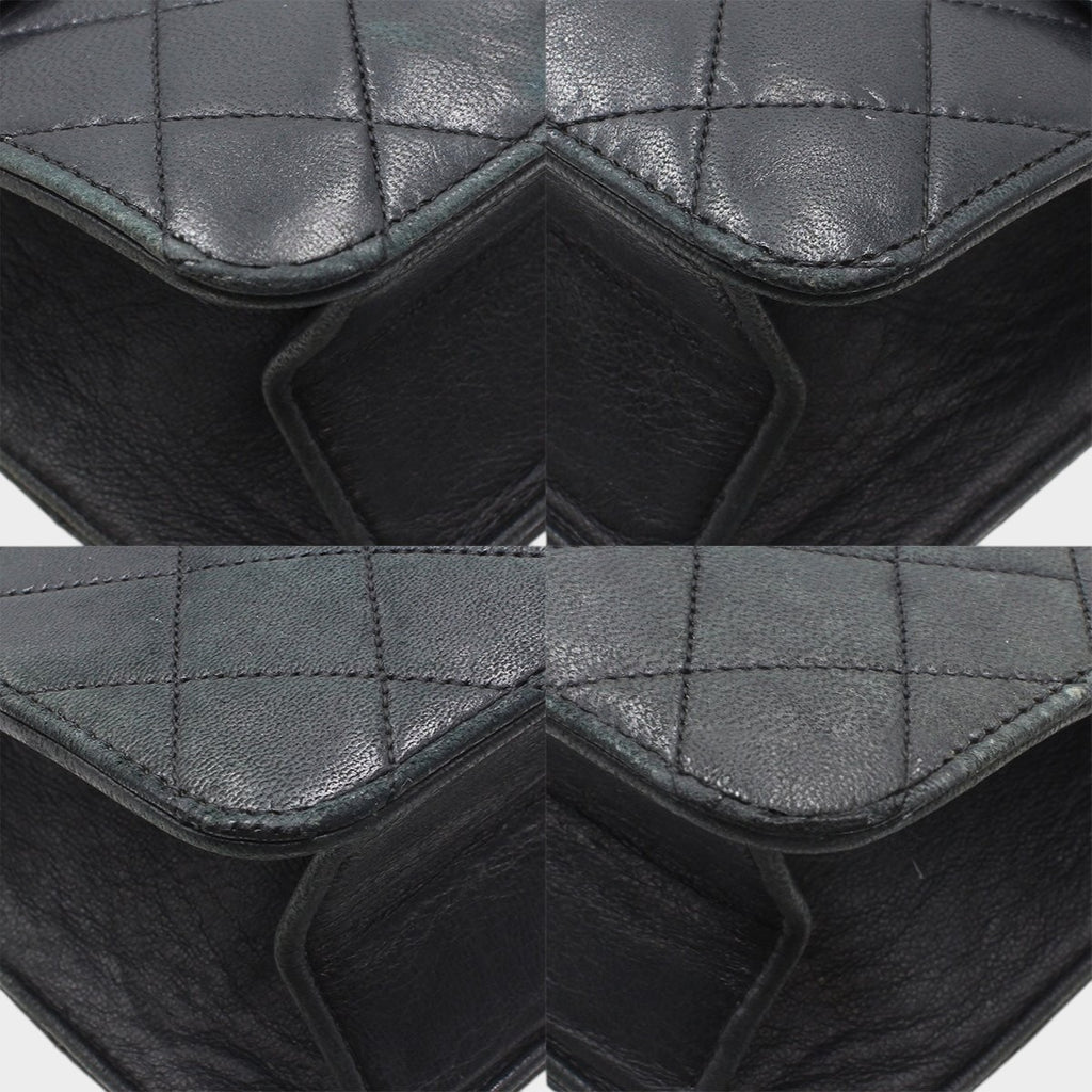 Chanel Matelassé Lambskin Push-Lock Chain Shoulder Bag Tasche