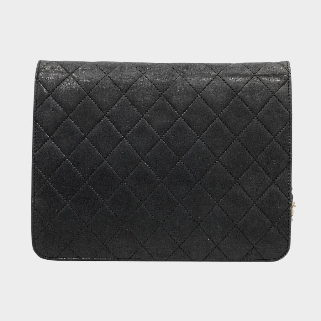 Chanel Matelassé Lambskin Push-Lock Chain Shoulder Bag Tasche