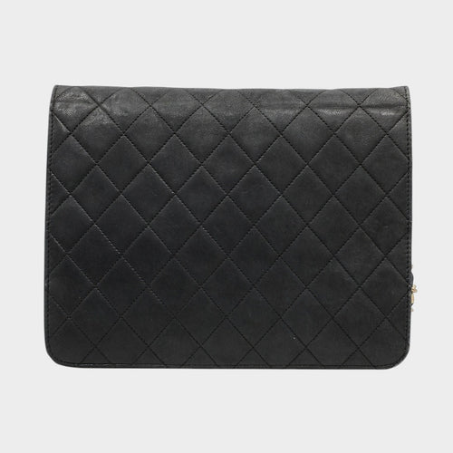 Chanel Matelassé Lambskin Push-Lock Chain Shoulder Bag Tasche