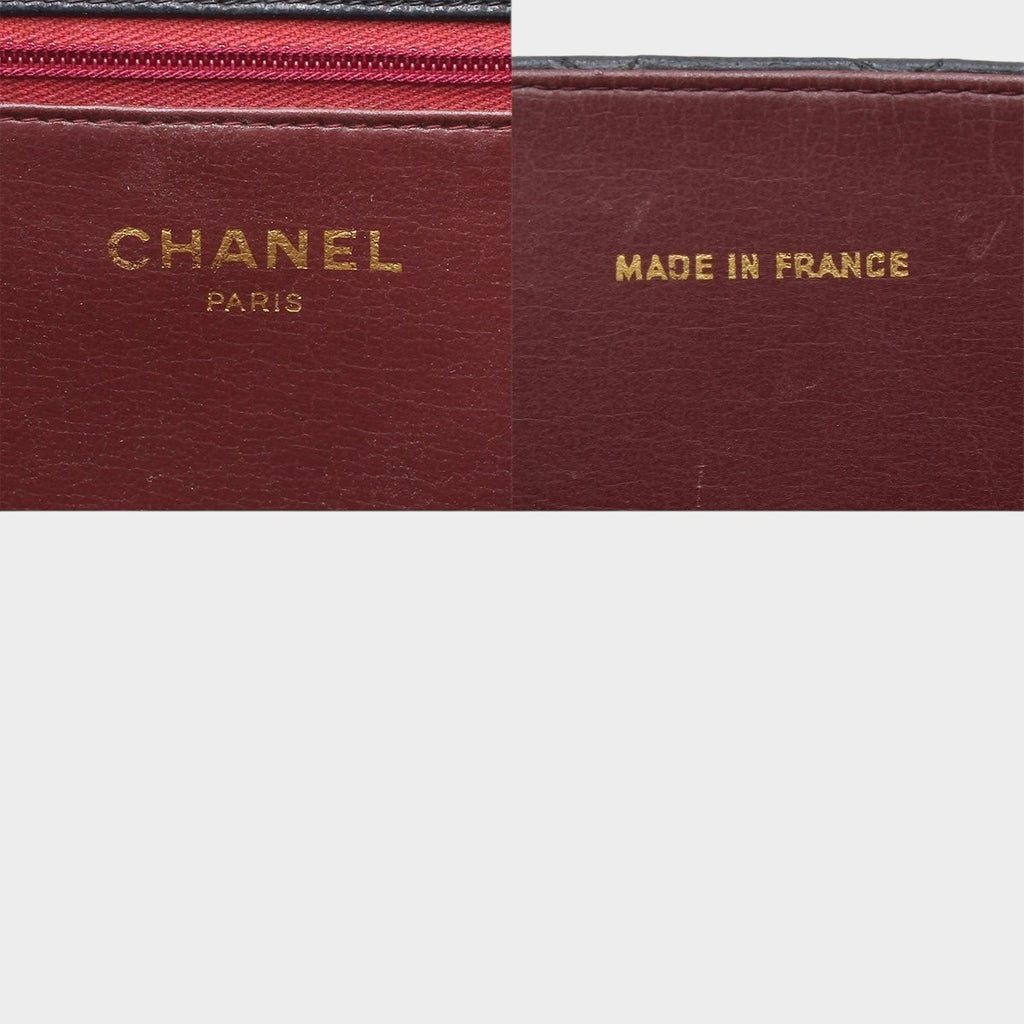 Chanel Matelassé Lambskin Push-Lock Chain Shoulder Bag Tasche