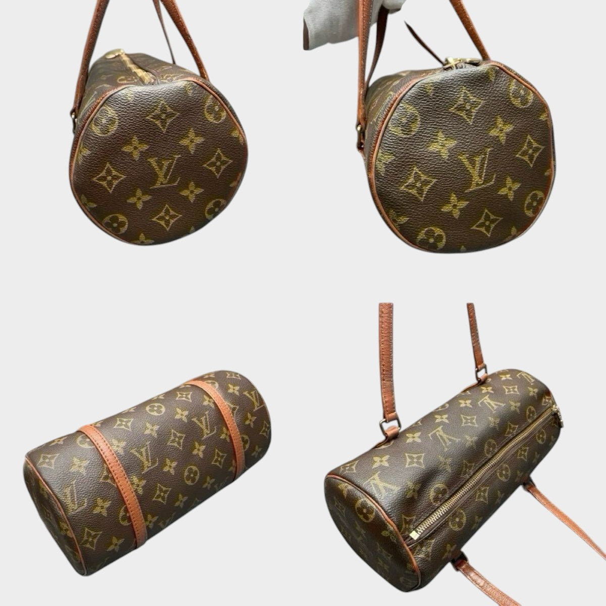 Louis Vuitton Monogram Papillon 26 Handbag Mini Bag Tasche