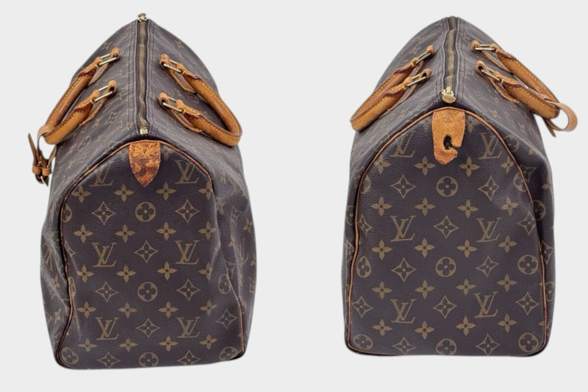 Louis Vuitton Monogram Mini Boston Speedy 40 M41522 with Key