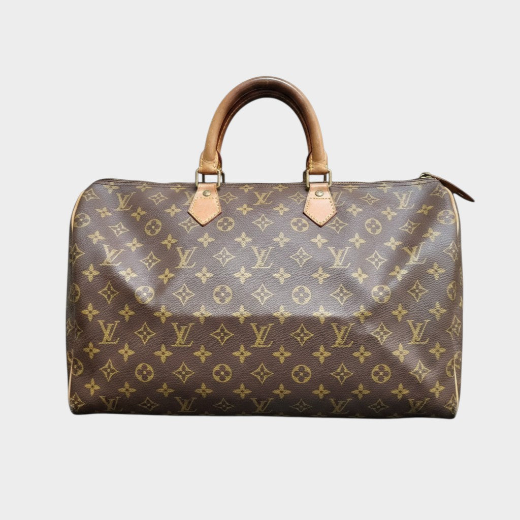 Louis Vuitton LOUIS VUITTON Mini Boston M41524 Monogram Boston Bag Handbag Speedy 40