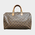 Louis Vuitton LOUIS VUITTON Mini Boston M41524 Monogram Boston Bag Handbag Speedy 40
