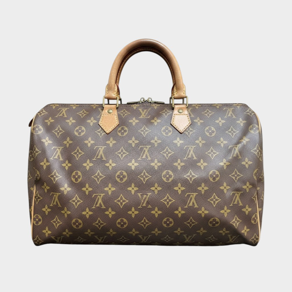 Louis Vuitton LOUIS VUITTON Mini Boston M41524 Monogram Boston Bag Handbag Speedy 40
