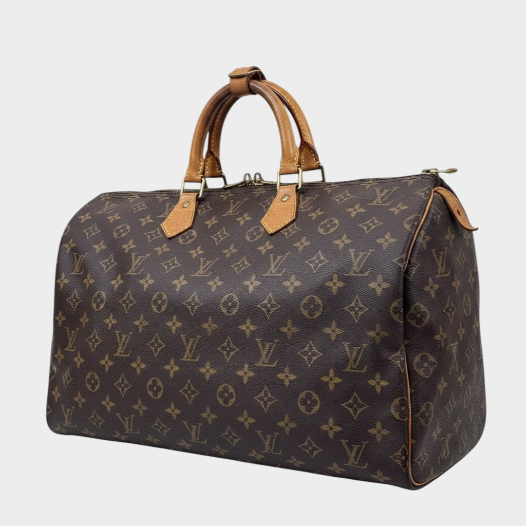 Louis Vuitton Monogram Mini Boston Speedy 40 M41522 with Key
